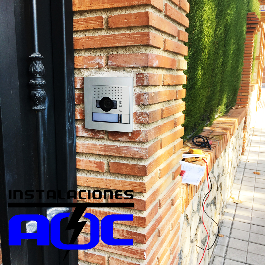 Instalación video portero en vivienda