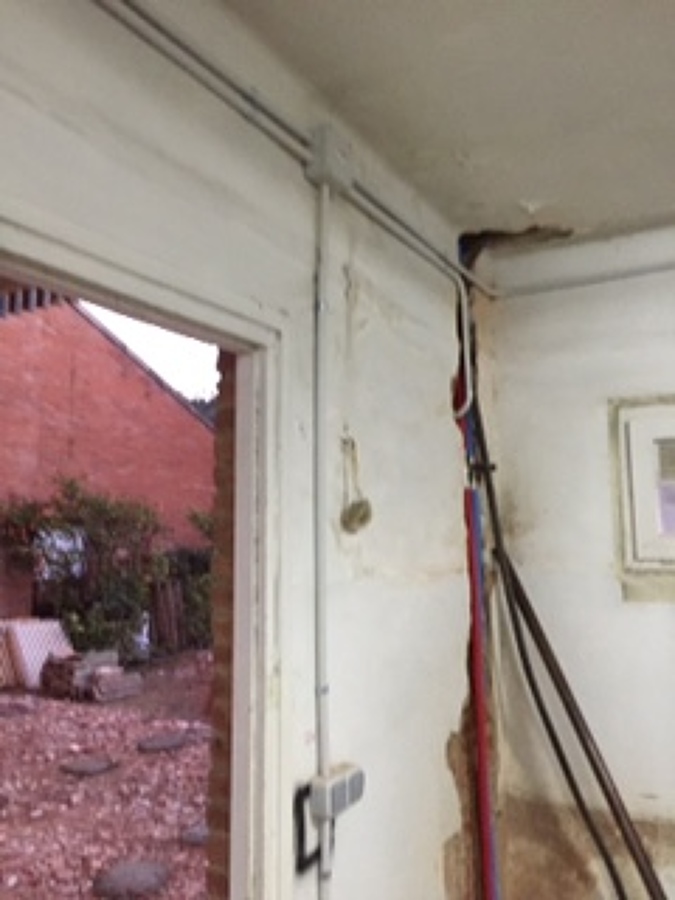 Instalaciones en Terrassa casa de tres plantas