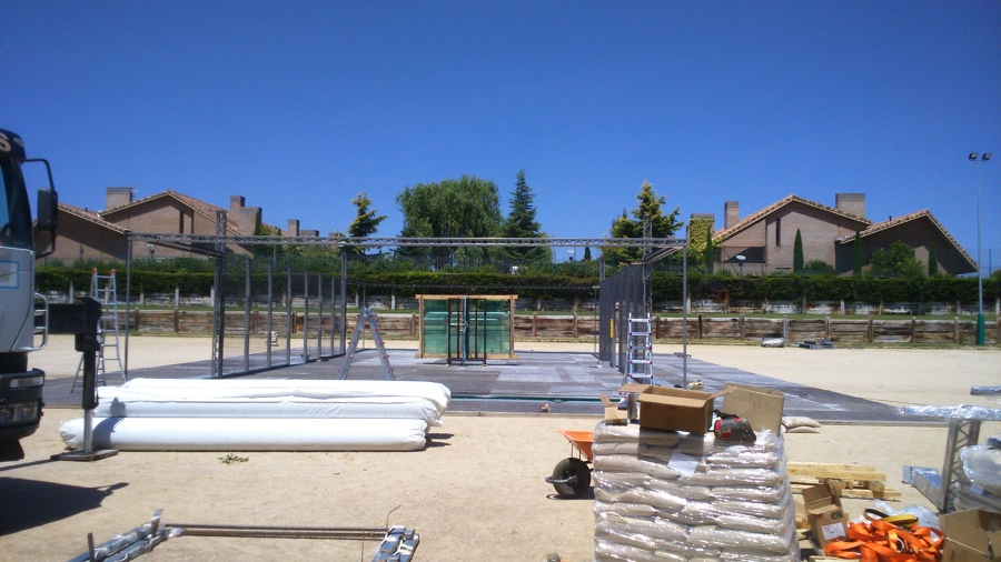 instalando estructura