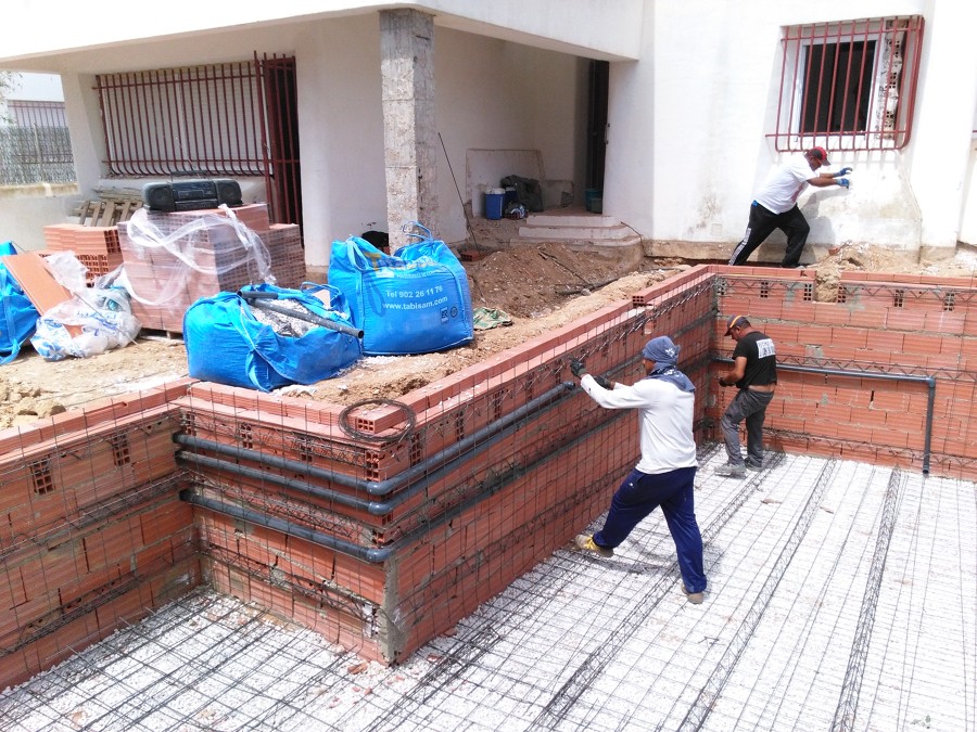 Instalando la fontanería