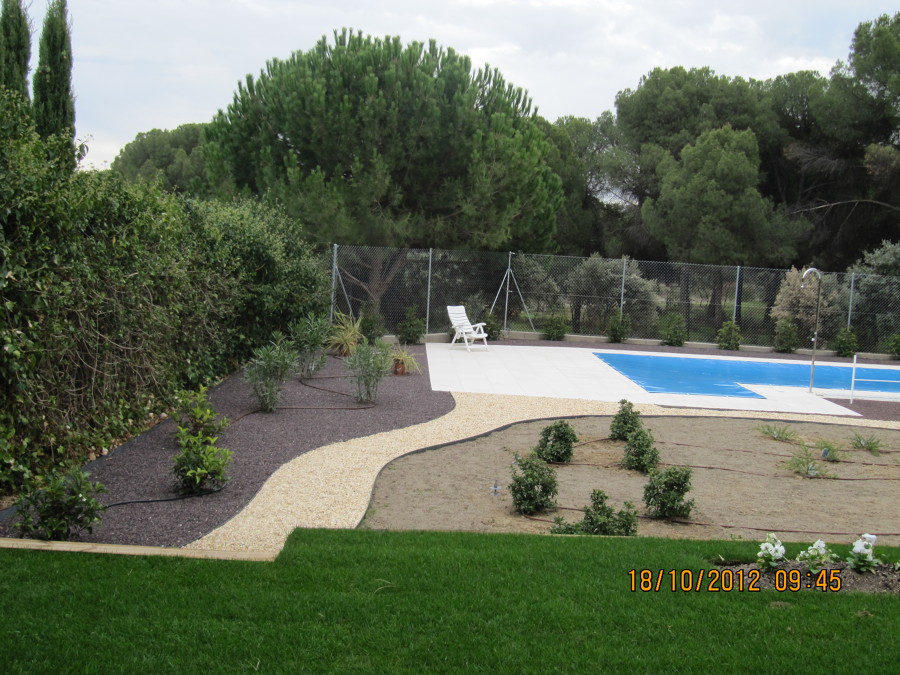 Integración de Jardín en el bosque