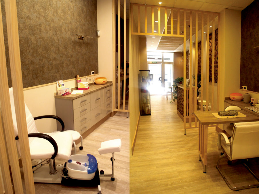 INTERIOR 1 ZONA DE MANICURA Y PEDICURA