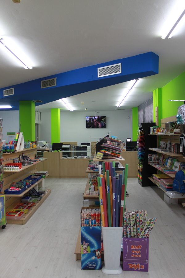 Interior copistería