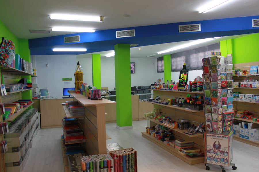 Interior copistería