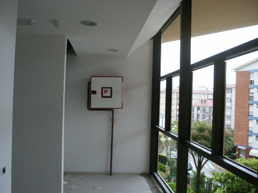 interior de acristalamiento