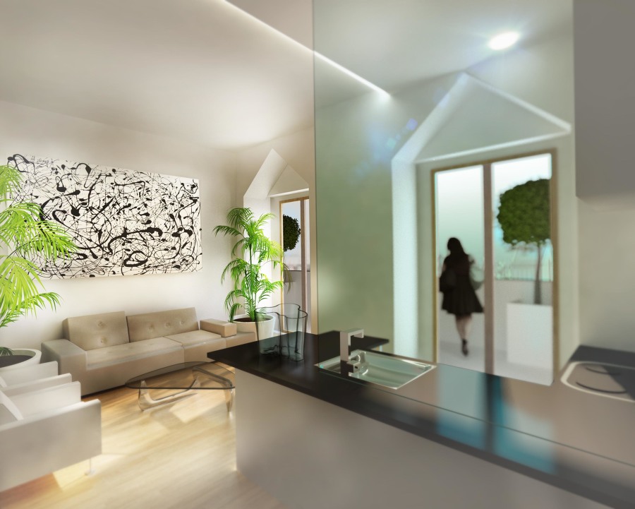 interior de apartamento