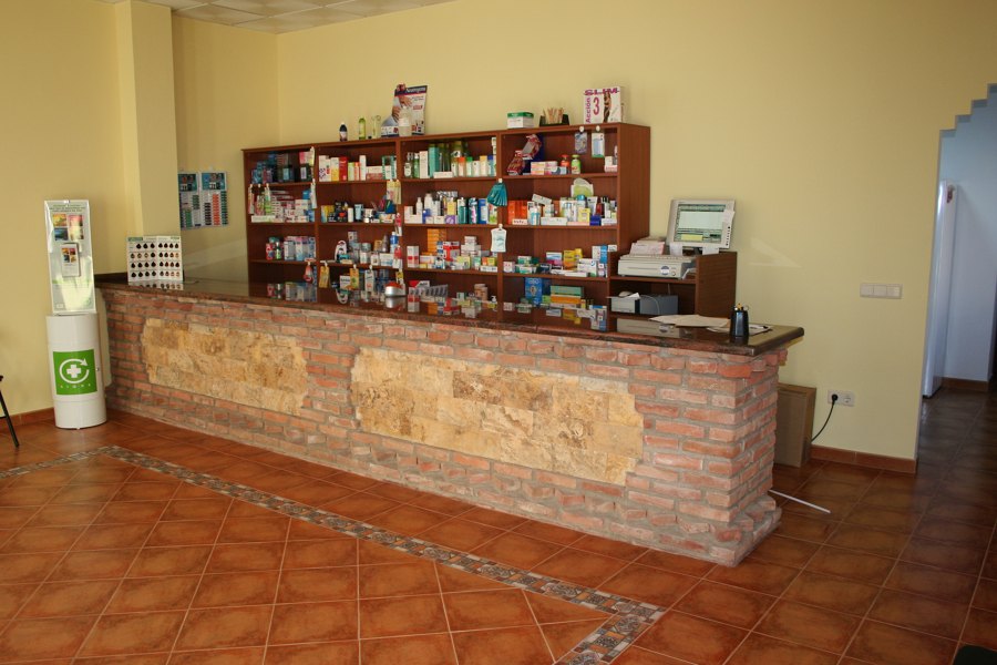 Interior de farmacia