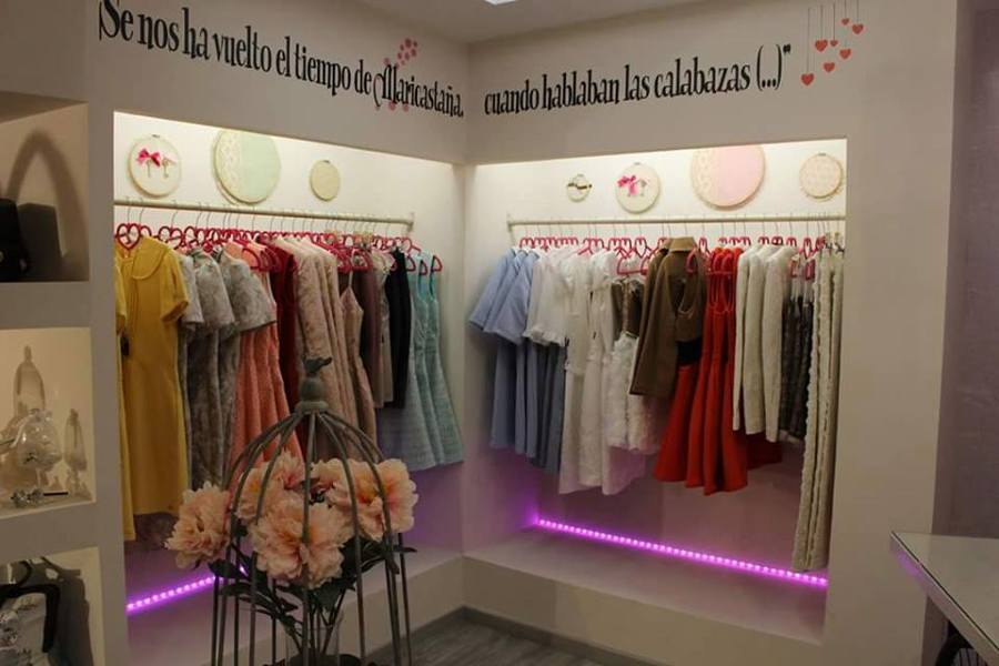 Interior de la tienda