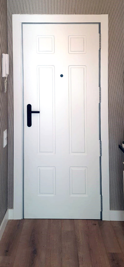 Interior de puerta blindada