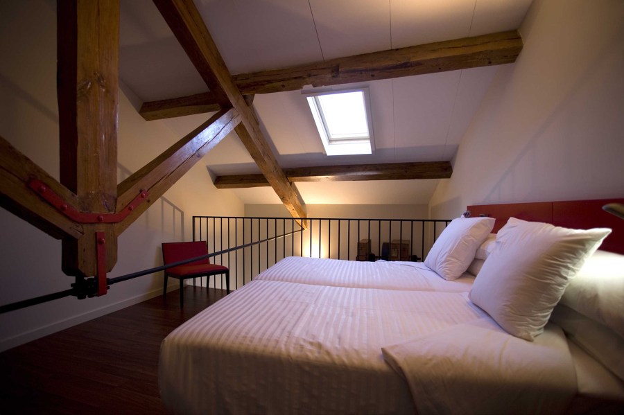 Interior de una de las habitaciones