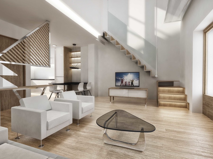 interior de vivienda unifamiliar