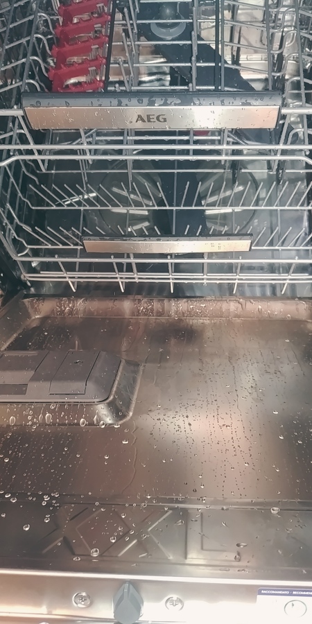 Interior del lavavajillas