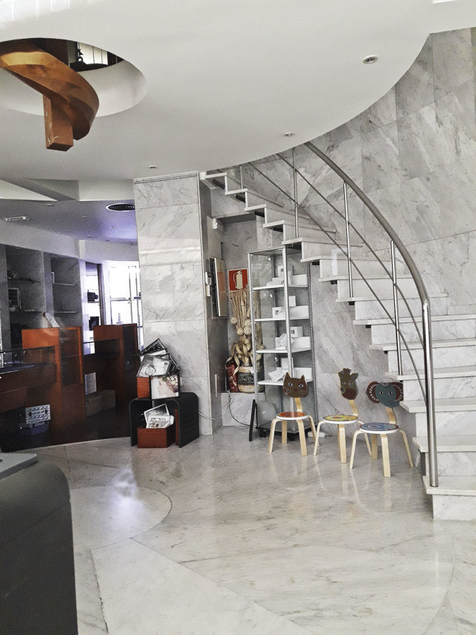 Interior del negocio, planta baja