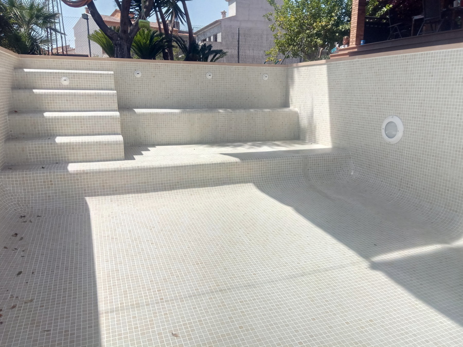 Interior del vaso. Zona de escaleras.