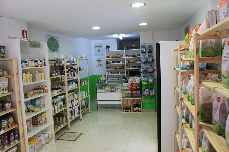 Interior Herbolario.