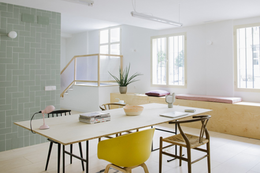 INTERIOR OFICINA EN MALASAÑA