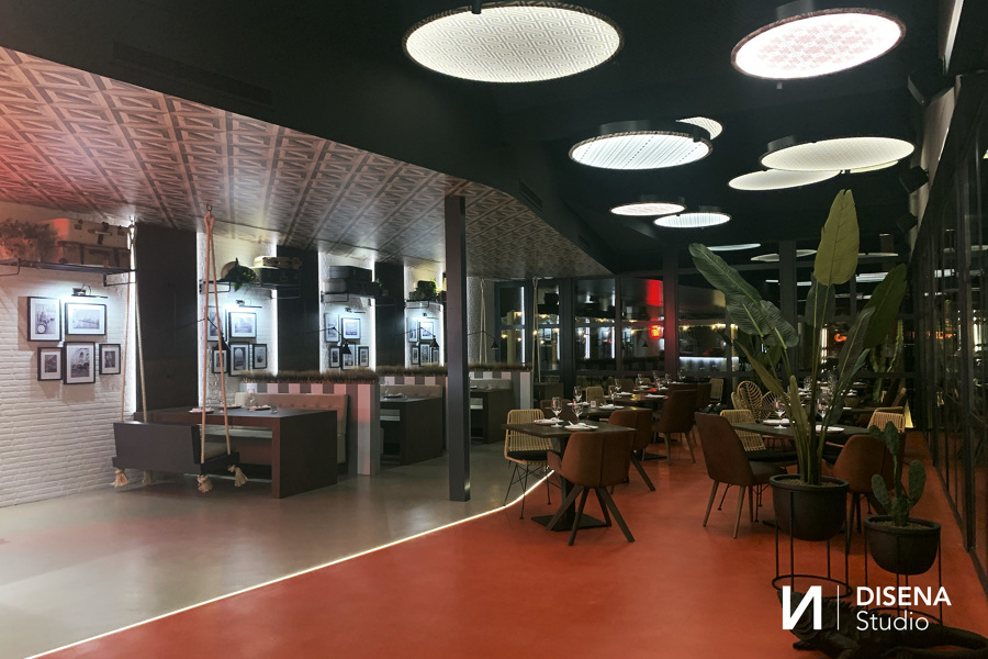 Interior restaurante Frijolino