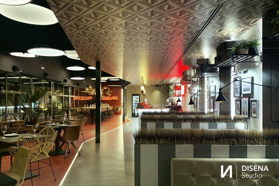 Interior restaurante Frijolino