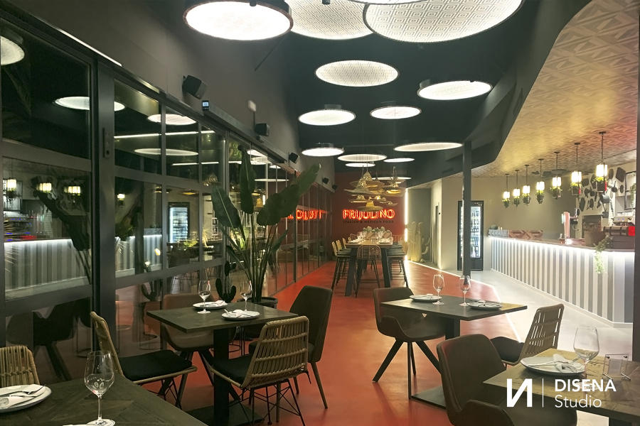 Interior restaurante Frijolino