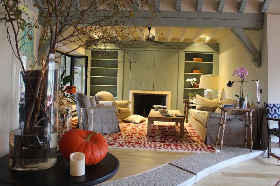 Interior salón - Finca El Oliva