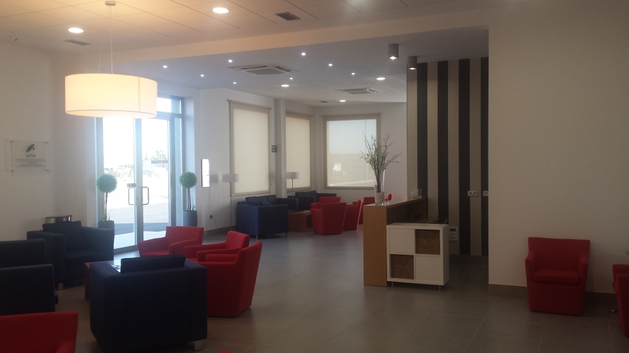 interior tanatorio de Niebla