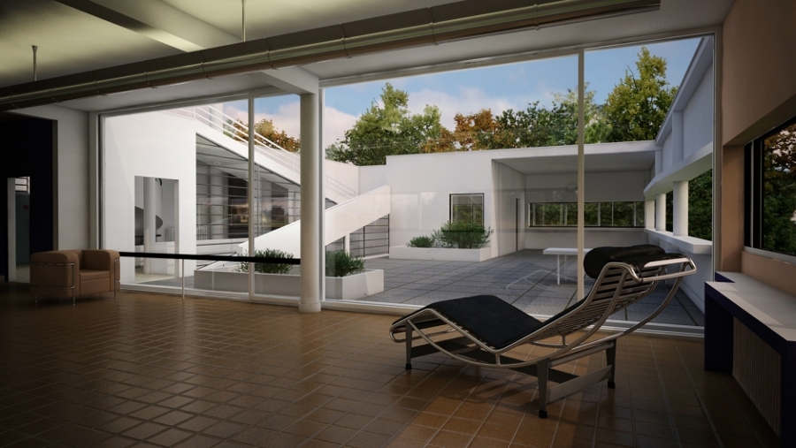 Interior villa saboya