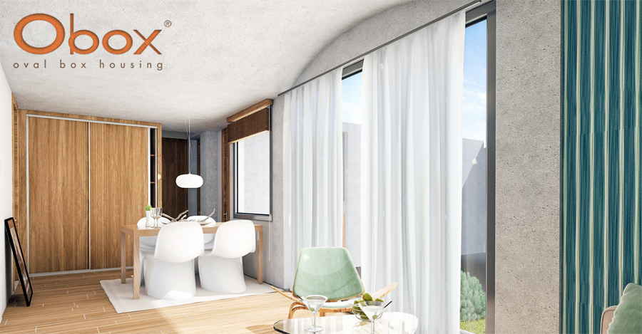 Interior Vivienda Obox.