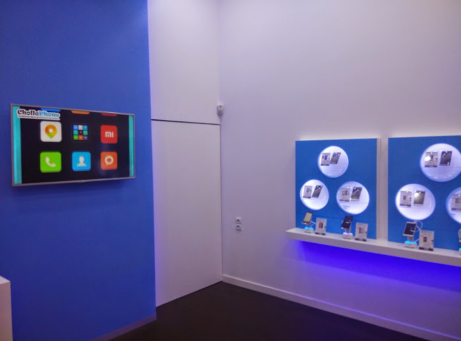 Interiores antes de la apertura oficial