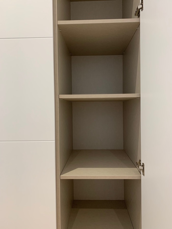 interiores de armarios tapizados en textil