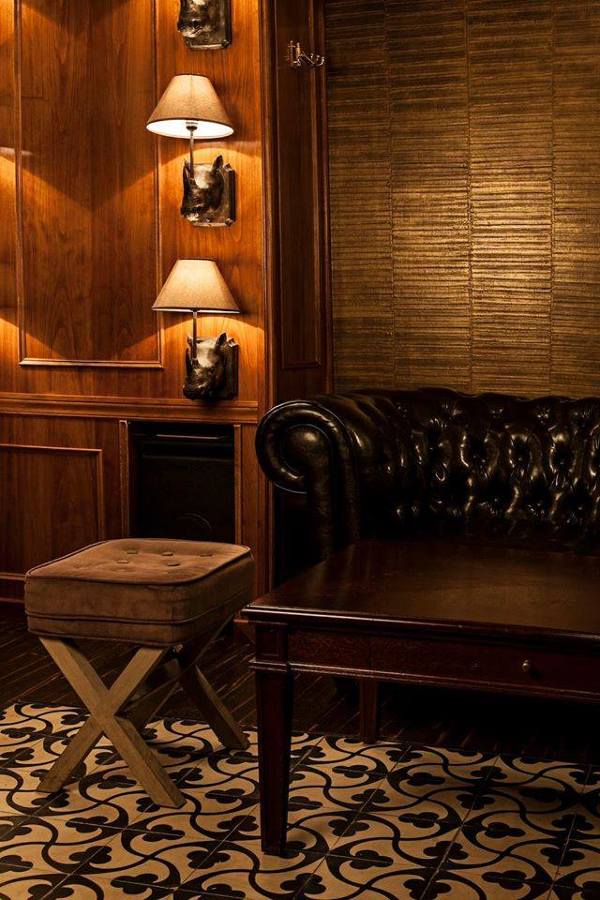 Interiorismo de un club en Madrid: A de Arzábal