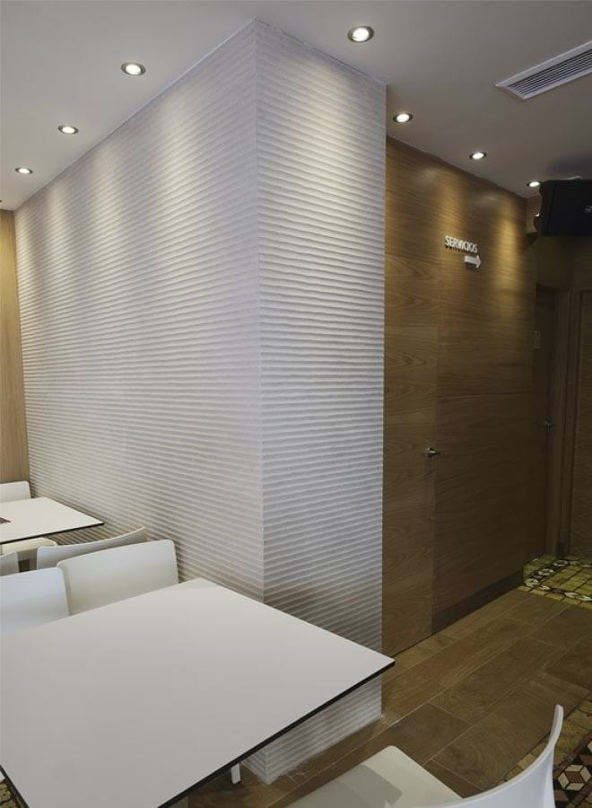 Interiorismo en Salamanca, cafetería Baviera