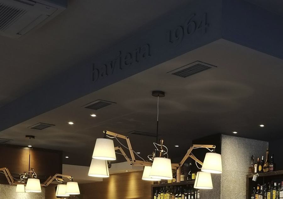 Interiorismo en Salamanca, cafetería Baviera