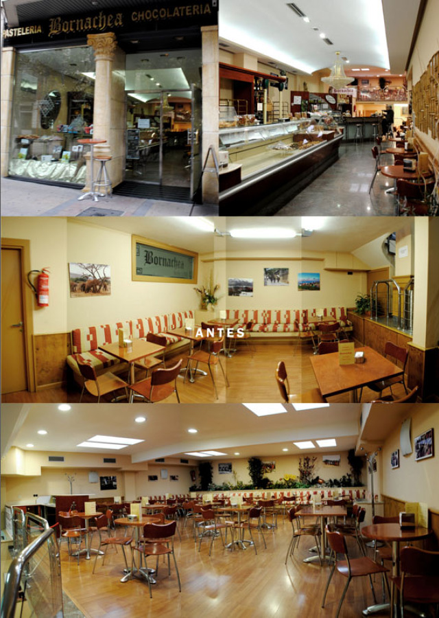 Interiorismo en un local centenario: Pastelería Bornaechea en Miranda de Ebro (Burgos)
