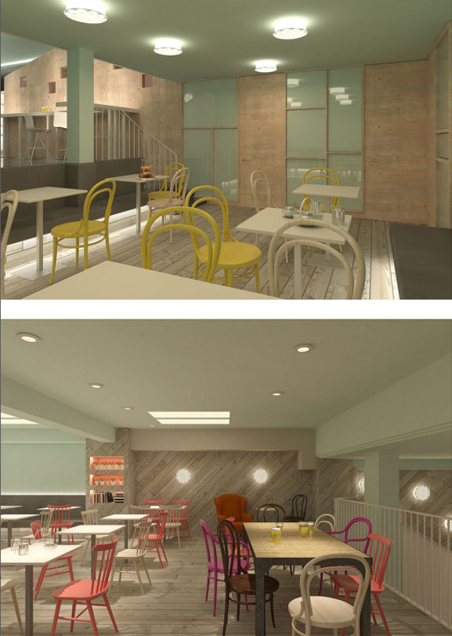 Interiorismo en un local centenario: Pastelería Bornaechea en Miranda de Ebro (Burgos)