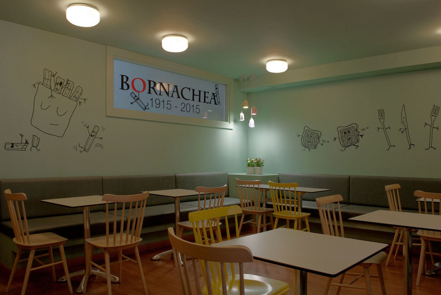 Interiorismo en un local centenario: Pastelería Bornaechea en Miranda de Ebro (Burgos)