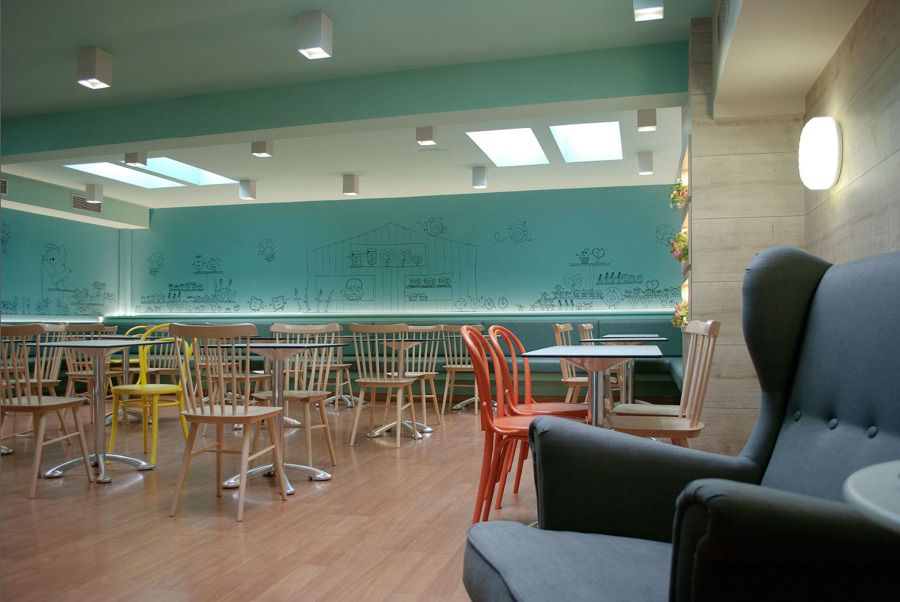 Interiorismo en un local centenario: Pastelería Bornaechea en Miranda de Ebro (Burgos)