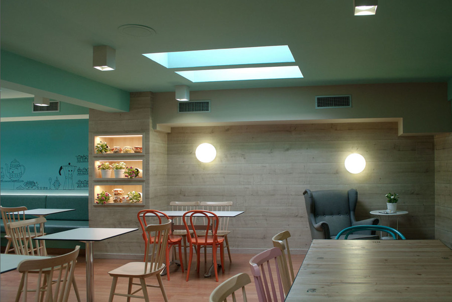 Interiorismo en un local centenario: Pastelería Bornaechea en Miranda de Ebro (Burgos)