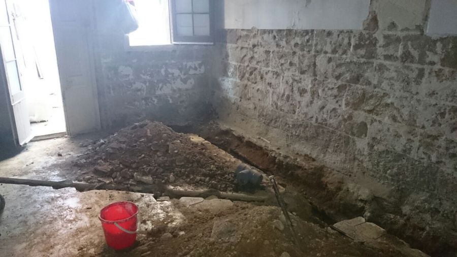 intervencion para humedad por capilaridad