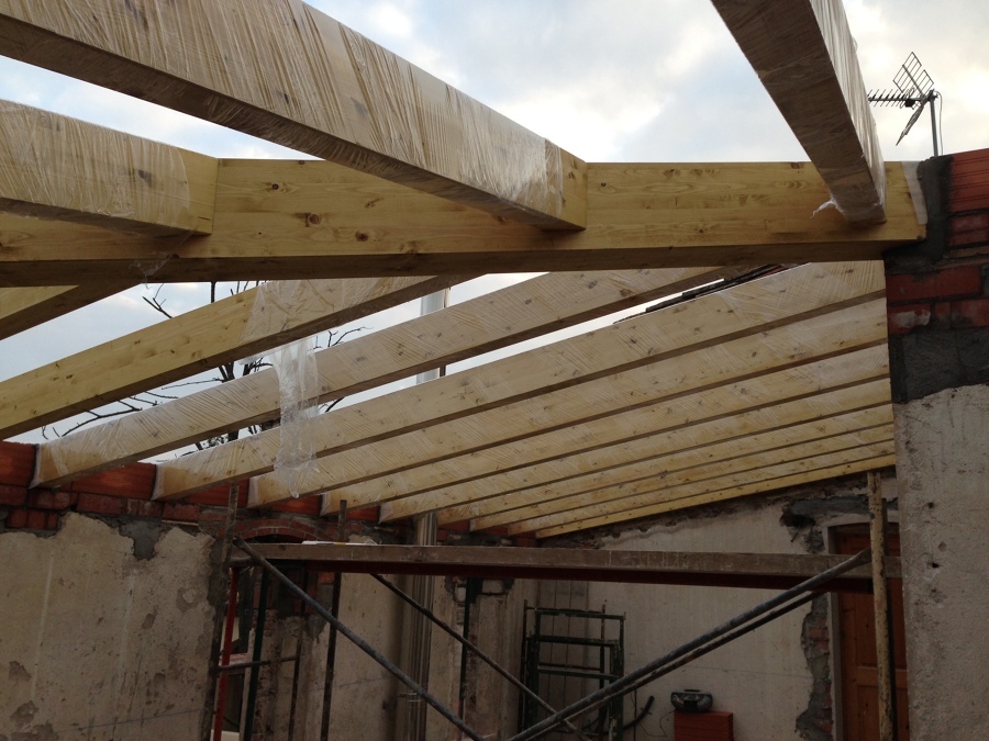 jácenas y vigas