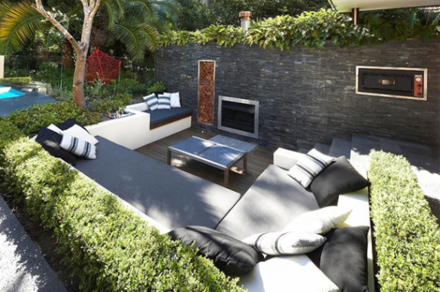 Jardin estilo Hollywood 