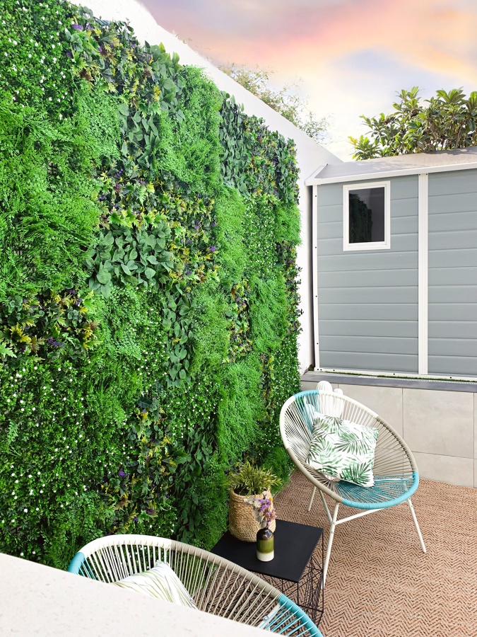 JARDÍN VERTICAL PANELES DECORATIVOS