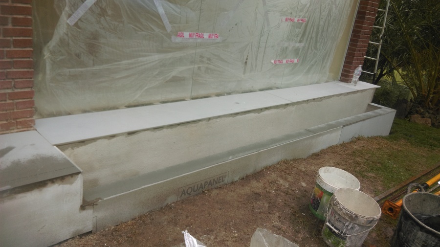 Jardinera en proceso