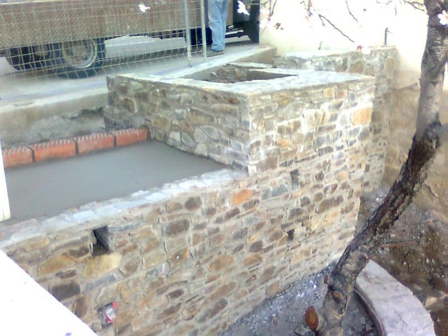 jardinera piedra natural