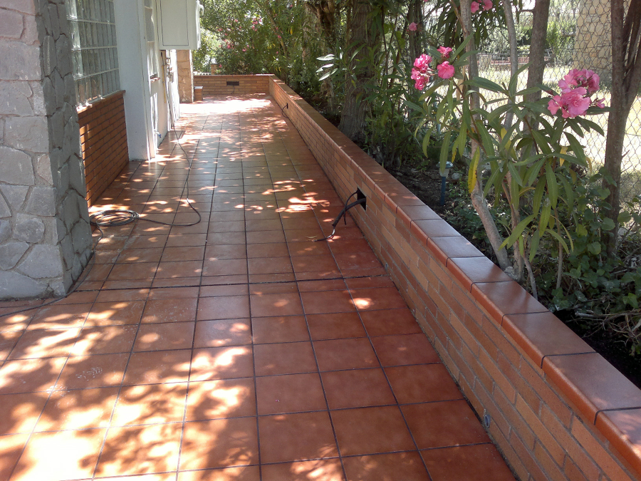 Jardineras de obra vista