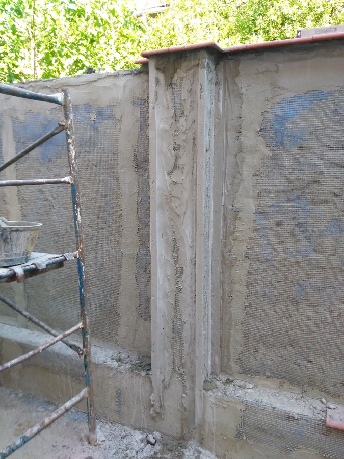 JARREADO DE CEMENTO EN PAREDES