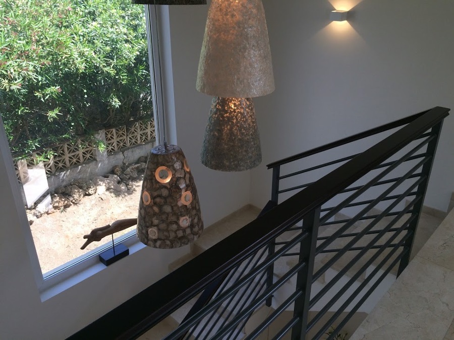 Juego de Luces sobre Escalera