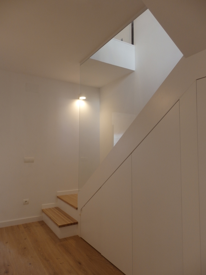 Juego volúmenes de la escalera