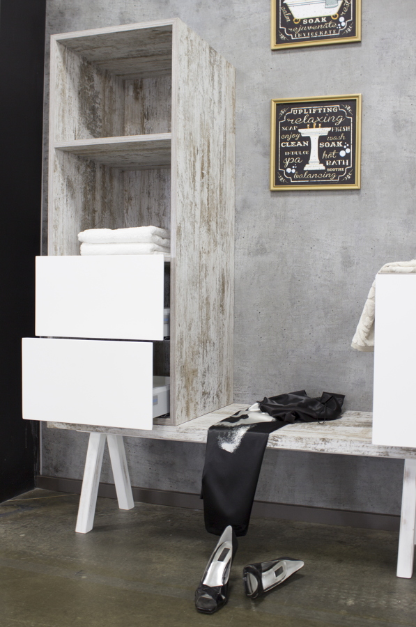 Kando - semicolumna y banco