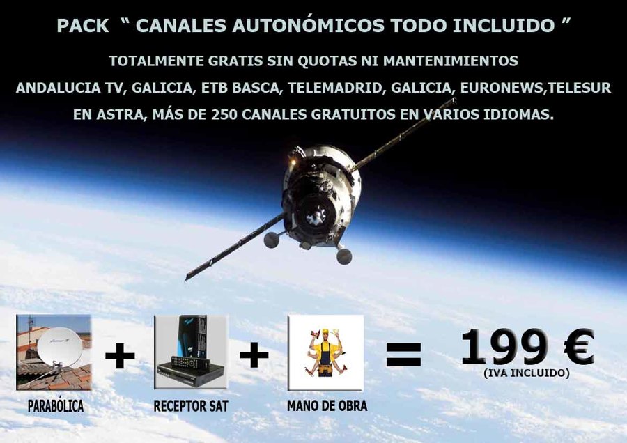 Kit oferta satelite