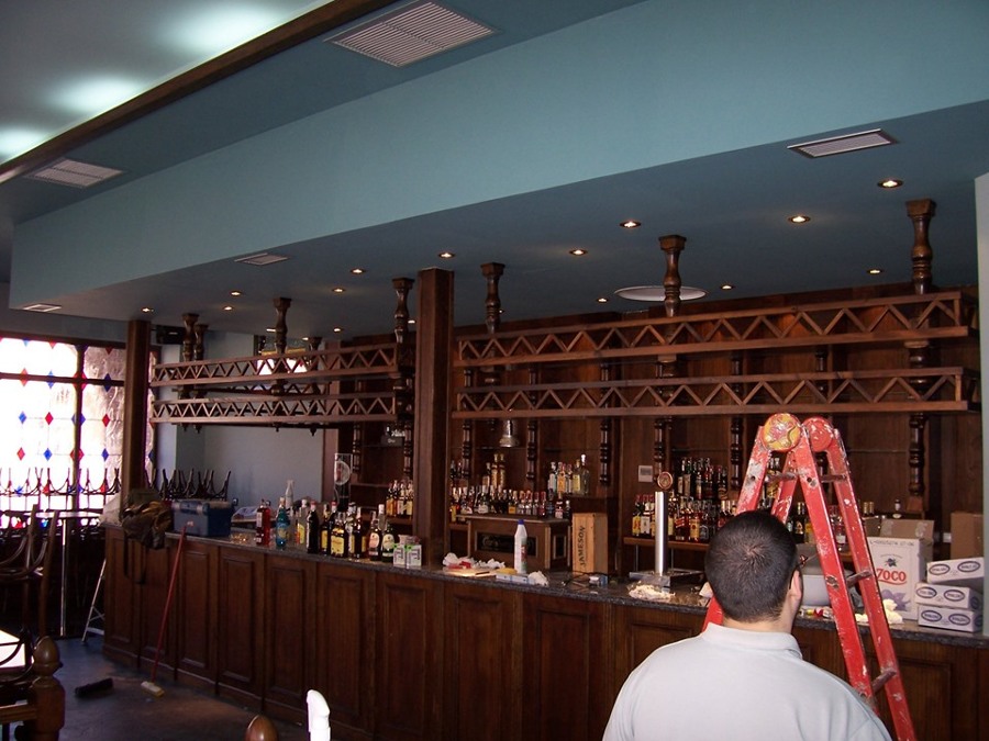 la bara del restaurante